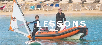 Windsurfing lessons in Lanzarote